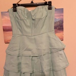 BCBG strapless dress